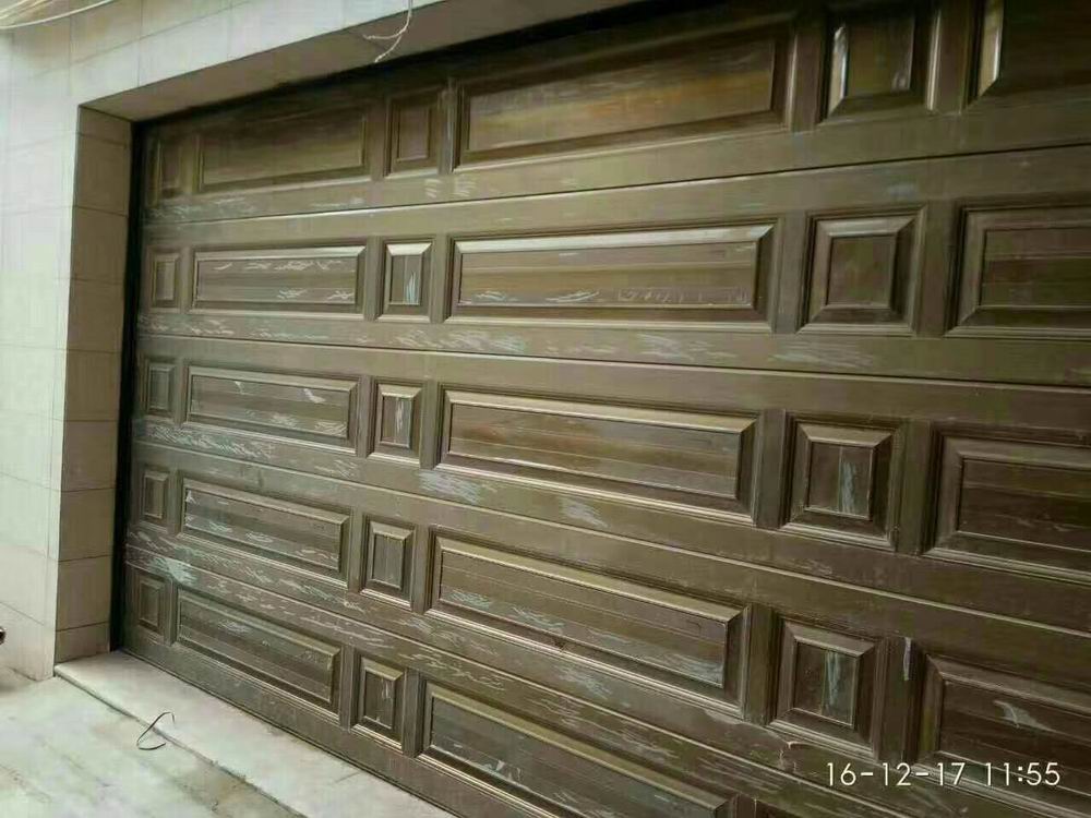 鋁合金翻板車庫門